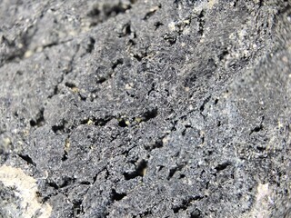 Micrograph of the surface of black tourmaline 2