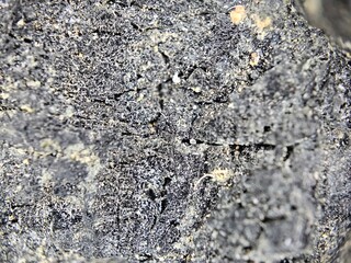 Micrograph of the surface of black tourmaline 3