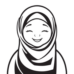 Happiness silhouette vector