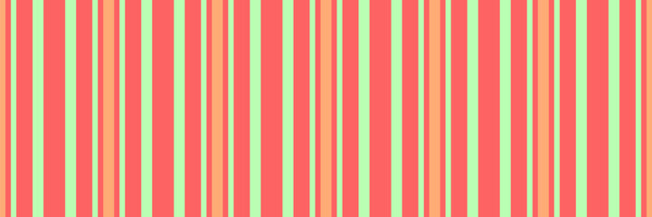 Obraz premium Homposition vector seamless texture, ornament fabric stripe background. Chirt textile lines pattern vertical in red and light colors.