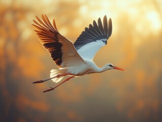 Fototapeta premium A Symbol of Freedom in Flight