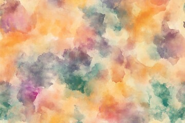 Seamless Watercolor Pattern
