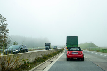 Autobahn 94 in Bavaria - Germany