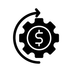 Cost Optimization Vector Icon