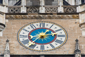 The Old Town Hall Clock in Munich - Germany