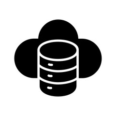 Cloud Storage Vector Icon