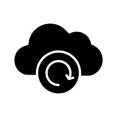 Cloud Backup Vector Icon