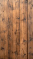 Naklejka premium Dark Brown Rustic Wood Planks Texture Background