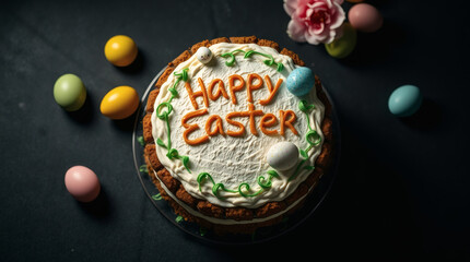 Happy Easter cake | generative AI