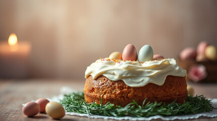 Happy Easter cake | generative AI