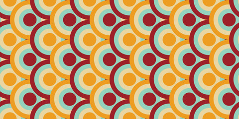 Fototapeta premium Abstract circle pattern background, geometric circle pattern background