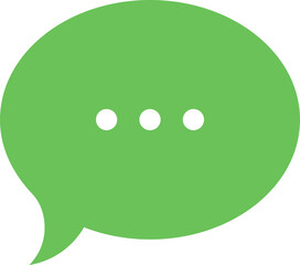 communication flat web icon concept