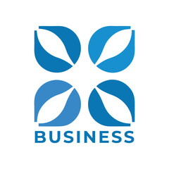 Professional abstract business logo design