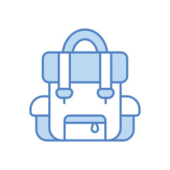 Backpack Vector icon