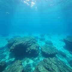 Fototapeta premium Under the sea.