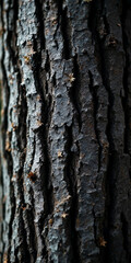 Obraz premium Concept photo of close-up tree with space for text