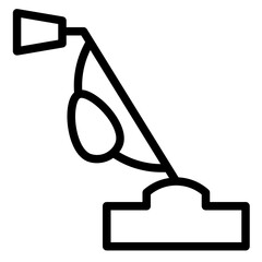 Washing Vacuum Cleaner Line Icon