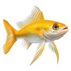 fish isolated on white background