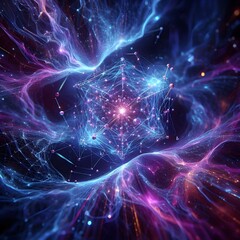 abstract fractal background