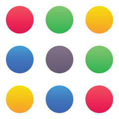 Gradient color icon, illustration for Grid, design.