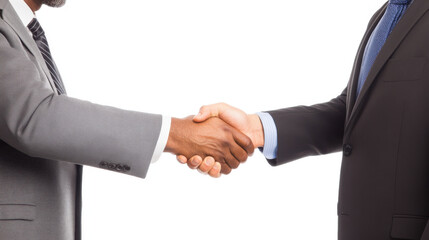 handshake symbolizes successful job interview, showcasing professionalism and agreement.