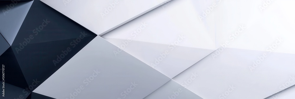 Poster modern minimalist background featuring geometric lines in gray and navy blue for stability and gover