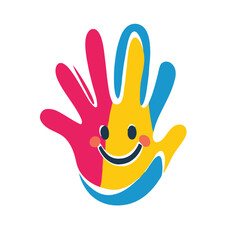 Logo of an outstretched hand with the middle finger