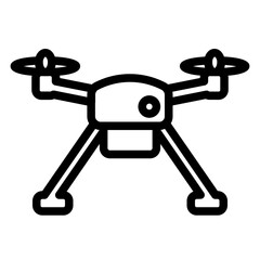Drone Food Delivery Icon