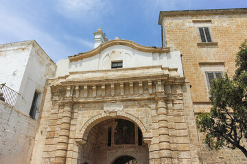 Fototapeta premium The Old town of Polignano a Mare, Apulia Region, Italy
