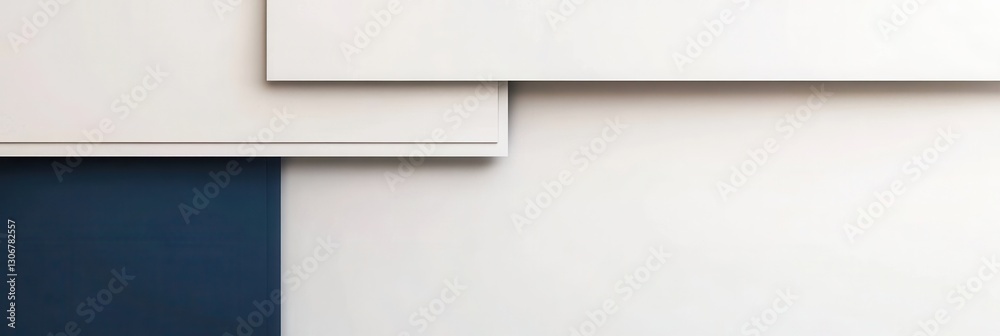 Poster Modern minimalist background with geometric lines for branding and design purposes showcasing stability and elegance Generative AI