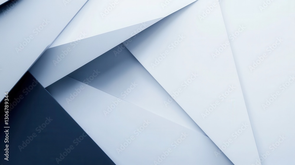 Poster Modern minimalist design with geometric lines in a balanced composition for governance and stability Generative AI