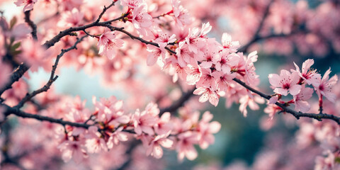 Fototapeta premium Concept photo of close-up tree with space for text, spring concept