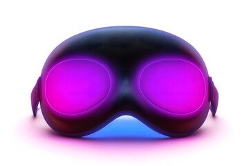 3D virtual reality headset. VR, future, gadgets, technology concept 