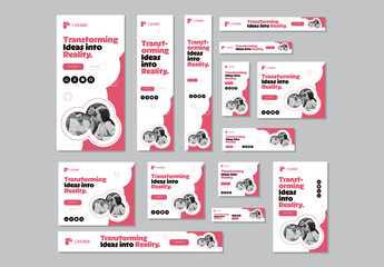 Corporate Web Banner Ads Templates