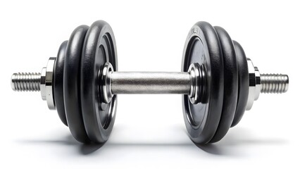 Naklejka premium Dumbbell, Fitness Equipment, Weight Training