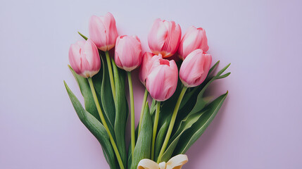 Obraz premium tulip, flower, spring, pink, bouquet, tulips, isolated, nature, flowers, blossom, beauty, bunch, floral, white, bloom, easter, red, flora, plant, petal, leaf, beautiful, purple, garden, gift