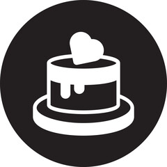 Wedding Cake glyph icon