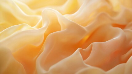 Obraz premium A close up view of softly flowing textured fabric