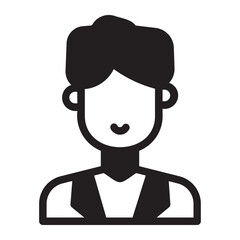 groom glyph icon