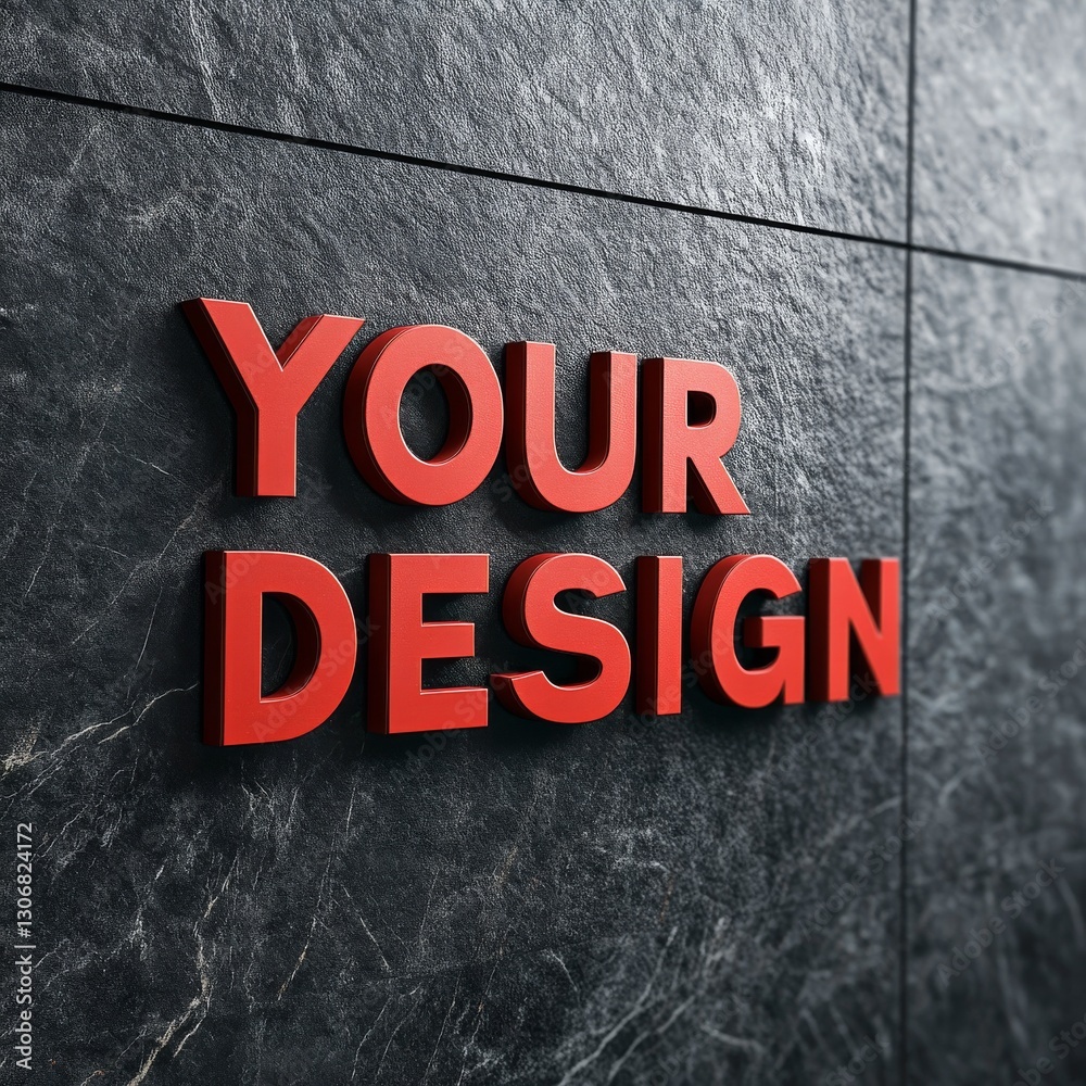 Poster red 
