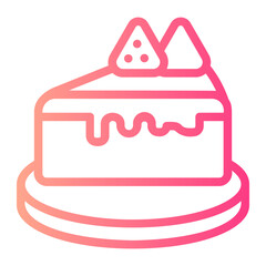 Piece Of Cake gradient icon