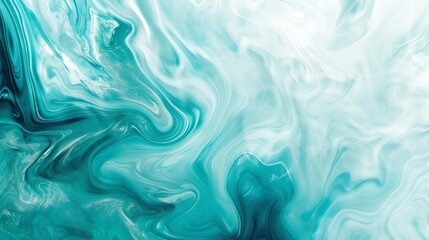 Fototapeta premium Abstract blue and white marble-like background.