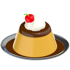 Cutie caram3l pudding 