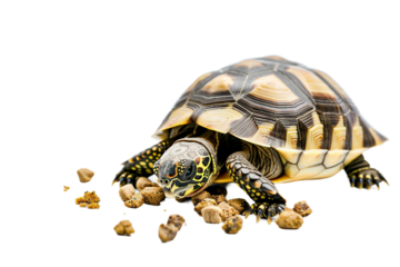 Protein-Packed Turtle Food Pack: Support Strong Shell and Bone Development Isolated on Transparent Background