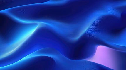 Obraz premium Abstract Blue Wave Background Digital Art Graphic Design Illustration