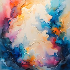 abstract colorful watercolor background