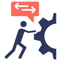 Responsibility glyph color icon