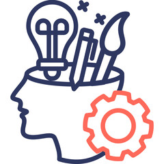 Abilities line color icon