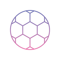 Fototapeta premium Football Icon vector stock illustration