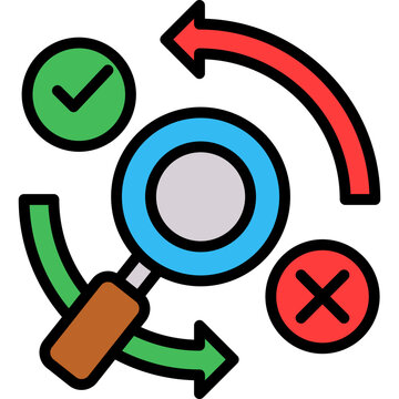 Effective Decisions lineal color icon